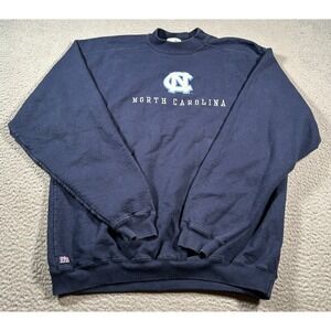 The Cotton Exchange Sweatshirt Mens Large Blue NCAA North Carolina‎ Tar Heels